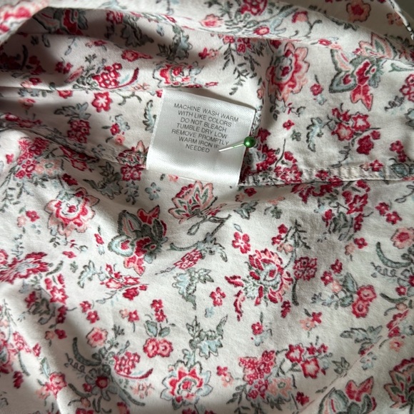 Cremieux Classics floral short sleeve button down - Picture 9 of 9